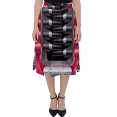 Car Engine Classic Midi Skirt