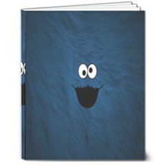 Funny Face 8  X 10  Softcover Notebook by Ket1n9