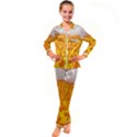 Beer Alcohol Drink Drinks Kids  Satin Long Sleeve Pajamas Set View1