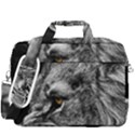 Angry Male Lion Roar Wild Animal MacBook Pro 13  Shoulder Laptop Bag  View3