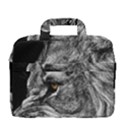 Angry Male Lion Roar Wild Animal MacBook Pro 13  Shoulder Laptop Bag  View4