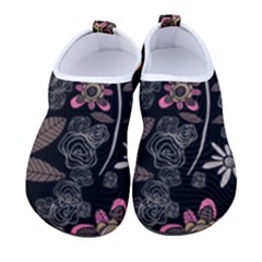 Flower Art Pattern Women s Sock-style Water Shoes by Ket1n9