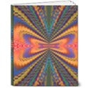 Casanova Abstract Art-colors Cool Druffix Flower Freaky Trippy 8  x 10  Hardcover Notebook View1