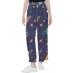 Space Galaxy Planet Universe Stars Night Fantasy Women s Pants  by Ket1n9