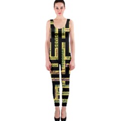 Mindset Stimulus Response Emotion One Piece Catsuit by Paksenen