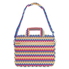 Zigzag Pattern Seamless Zig Zag Background Color Macbook Pro 13  Shoulder Laptop Bag  by Ket1n9