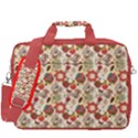 Red Floral Retro Style 13  Shoulder Laptop Bag  View3