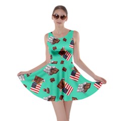 Mint Chocolate Skater Dress by CoolDesigns