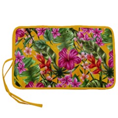 Hawaii Hibiscus Flowers Orange Pen Storage Case by CoolDesigns