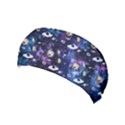 Planet Purple & Blue Space Galaxy Yoga Headband View1