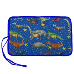 Blue Dino Walking Pen Storage Case by CoolDesigns