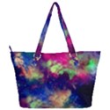 Colorful Space Pink Galax and Stars Shoulder Bag View2