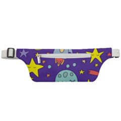 Card With Lovely Planets Active Waist Bag