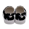 Crane Pattern Bird Animal Women s Canvas Slip Ons View4