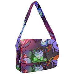 Graffiti Corazones Kingdom Saga Super Courier Bag by Cemarart