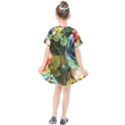 Flower Roses Kids  Smock Dress View2