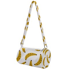 Banana Fruit Yellow Summer Mini Cylinder Bag by Mariart