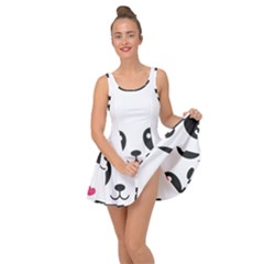 Cute Panda Love Animal Inside Out Casual Dress by Ndabl3x