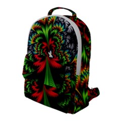 Kaleidoscopic Tropic Flap Pocket Backpack (large) by Grandong