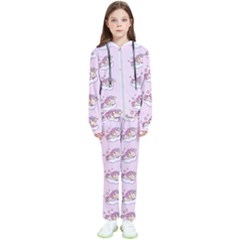 Unicorn Clouds Colorful Cute Pattern Sleepy Kids  Tracksuit