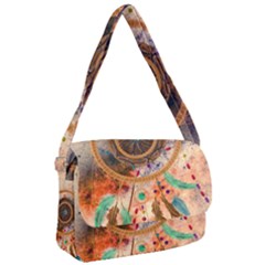 Dream Catcher Colorful Vintage Courier Bag by Cemarart