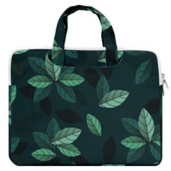 Foliage Macbook Pro 13  Double Pocket Laptop Bag by HermanTelo