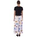 Wild Animals Seamless Pattern Flared Maxi Skirt View2