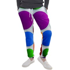 Abstract Dots Colorful Men s Jogger Sweatpants by nateshop