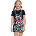 Abstract, Colorful, Colors Kids  Short Overalls View1