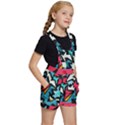 Abstract, Colorful, Colors Kids  Short Overalls View3