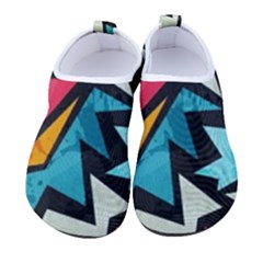 Abstract, Colorful, Colors Women s Sock-style Water Shoes by nateshop