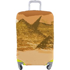 Pyramids Egypt Pyramid Desert Sand Luggage Cover (large) by Proyonanggan