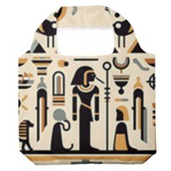 Egypt Pyramids Nature Desert Premium Foldable Grocery Recycle Bag by Proyonanggan