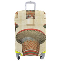 Egyptian Architecture Column Luggage Cover (medium) by Proyonanggan