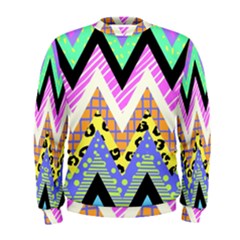 Zigzag-1 Men s Sweatshirt by nateshop