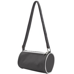 Gray, Color, Background, Monochrome, Minimalism Mini Cylinder Bag