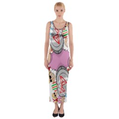 Imfd Trx Fitted Maxi Dress by imanmulyana