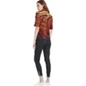 Holiday, Chinese New Year, Year Of The Tiger Frill Neck Blouse View2