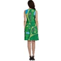 Golf Course Par Golf Course Green Classic Skater Dress View4