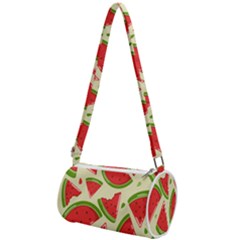 Cute Watermelon Seamless Pattern Mini Cylinder Bag by Grandong