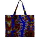 Authentic Aboriginal Art - Waterholes (Corella) Zipper Mini Tote Bag View1