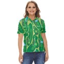 Golf Course Par Golf Course Green Women s Short Sleeve Double Pocket Shirt View1