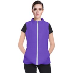 Ultra Violet Purple Women s Puffer Vest by bruzer