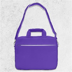 Ultra Violet Purple Macbook Pro 13  Shoulder Laptop Bag  by Patternsandcolors