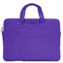 Ultra Violet Purple MacBook Pro 16  Double Pocket Laptop Bag  View2