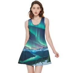 Aurora Borealis Inside Out Reversible Sleeveless Dress by Ndabl3x