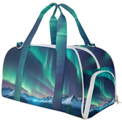 Aurora Borealis Burner Gym Duffel Bag by Ndabl3x