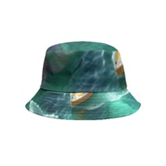 Mountains Sunset Landscape Nature Bucket Hat (kids)