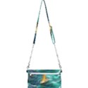 Moon Moonlit Forest Fantasy Midnight Mini Crossbody Handbag View2