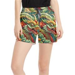 Chinese New Year – Year Of The Dragon Women s Runner Shorts by Valentinaart